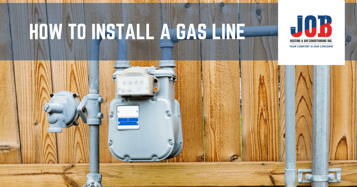How to Install a Gas Line JOB Heating and Air Conditioning Saskatoon
